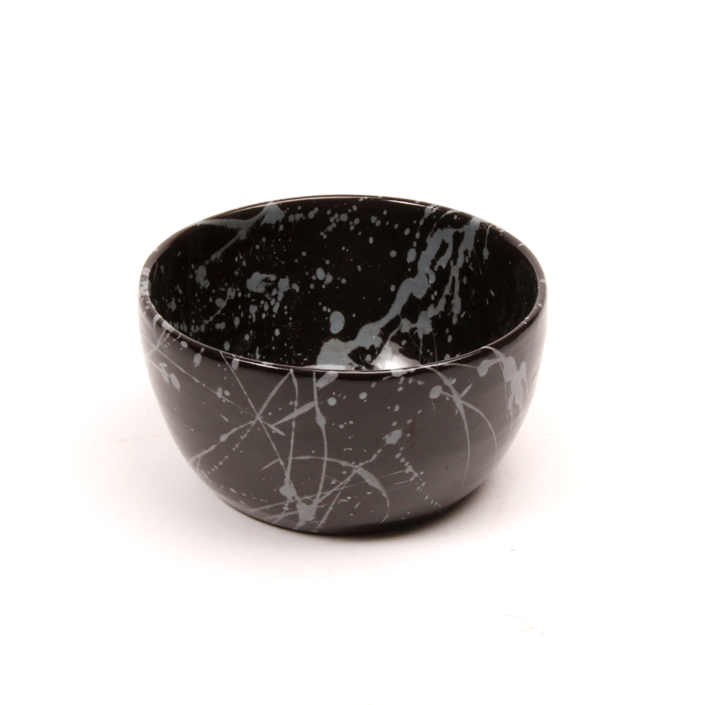 Small Black and Grey Bowl